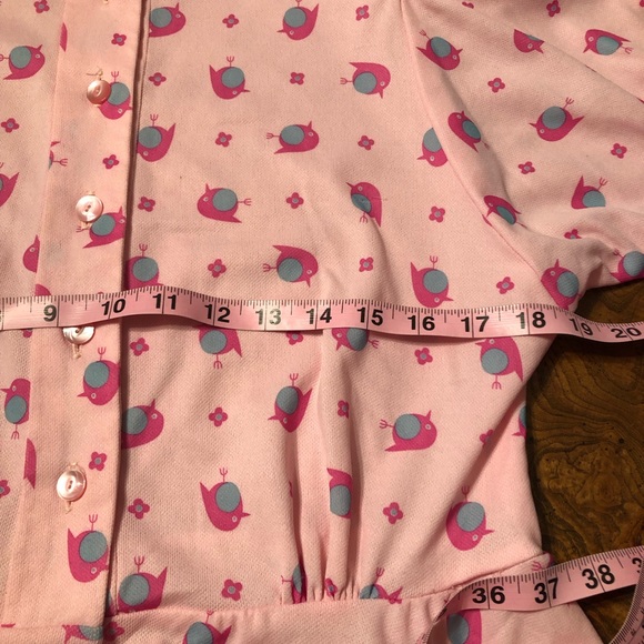 🌳🌳🌳VTG Handmade🌳🌳🌳Partridge Dress🌳🌳 - Picture 3 of 5